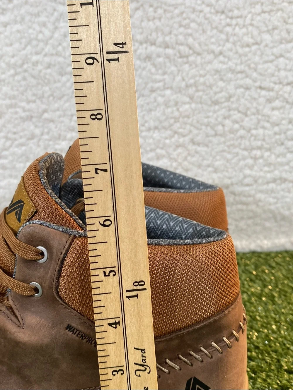 Forsake 'Phil' Waterproof Mid Top Hiking Sneakers Mens Size 13 Lace Up Brown